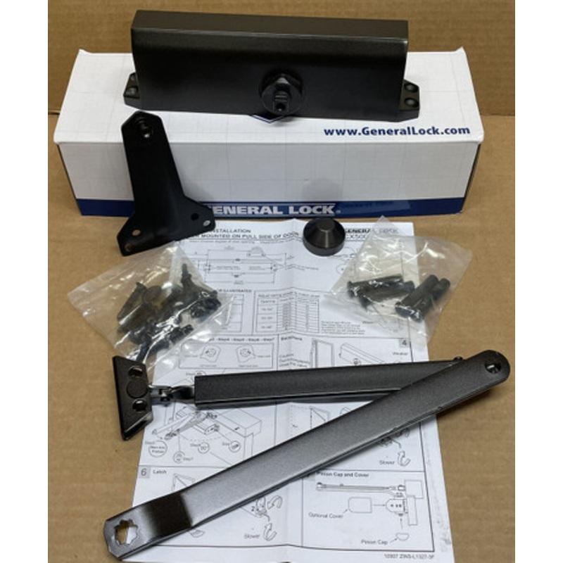 General Lock GENERAL LOCK CX5016 695 TRI-PACK ADJUSTABLE 1-6 Bronze finish
