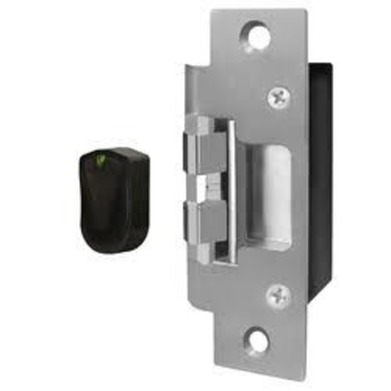 HES RF8310-EA Prox Series and Hybrid Electric Strike Body in Satin Stainless Steel