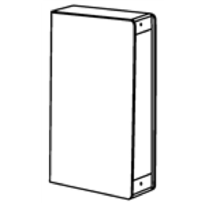 Keedex Weldable Gate box K-BXMOR4 Gate Box without trim or Cylinder Holes