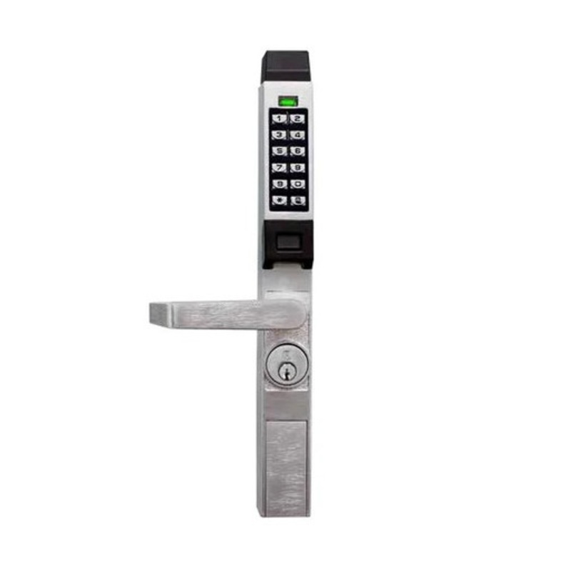 Alarm Lock PDL1300ET Exit Bar Trim Storefront Narrow Stile Pin Code or Proximity Cards series Keyless Lock for PANIC BARS (2000 Users)