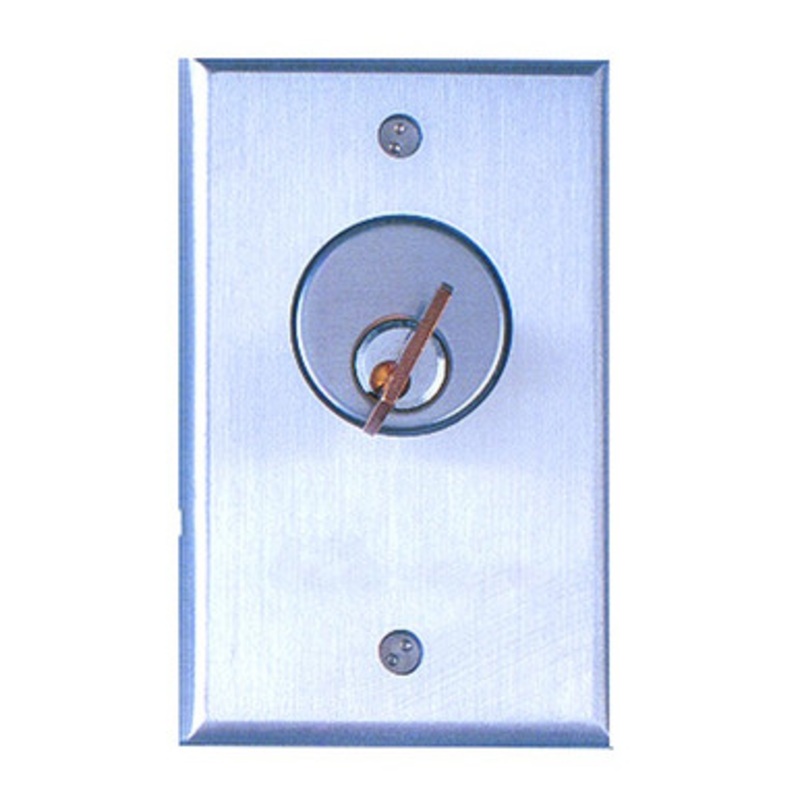 Camden CM-1120 Momentary Single Gang Mortise Key Switch
