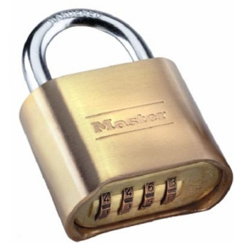 Master Lock 175 Padlock with Resettable Combinations