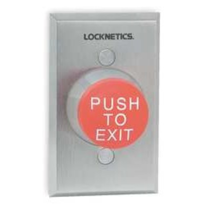 Schlage 623GR-AA-L2/ILL Alternate Action/Maintained w/ LED’s Heavy Duty 1-5/8 Push Button (Green)