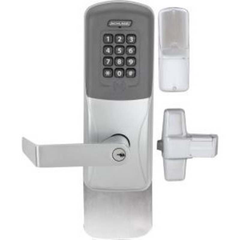 Schlage Schlage CO-200-993M-70-PRK-BD Offline Exit Trim Mortise Proximity/Keypad Electronic Lock For SFIC (Less Core)