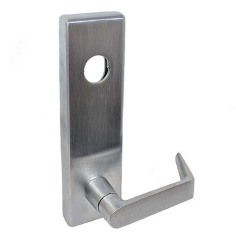Falcon 510L 32D RHR DAN FSE Electrified 25 Series Lever Trim, Fail Secure, Dane Lever Design