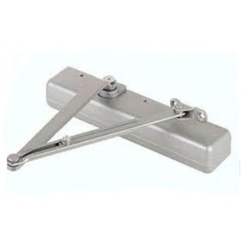 LCN 1461-CUSH 689 DEL Cush Arm Door Closer, Delayed Action, Aluminum