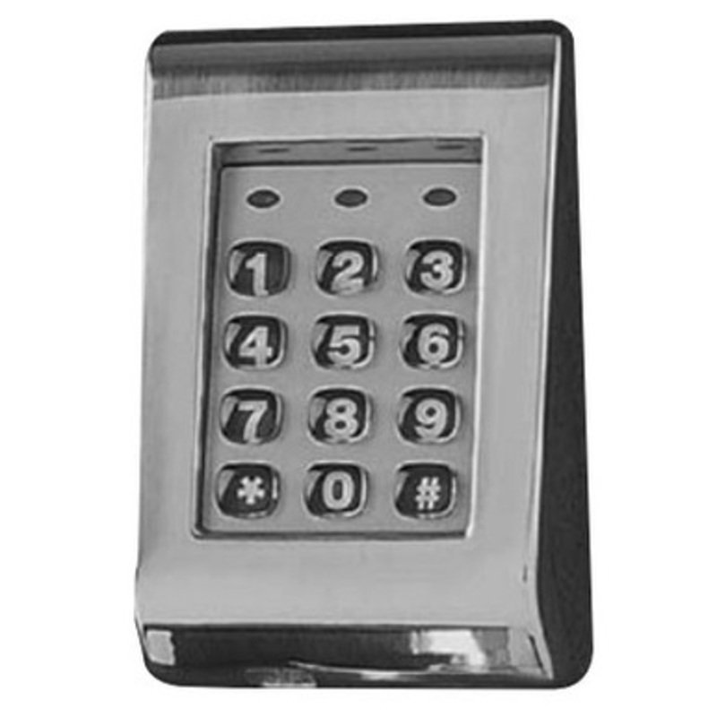 SARGENT Sargent 52-2340-03 Keypad Escutcheon (Bright Brass)
