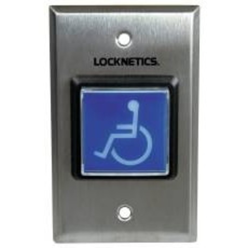 Schlage Schlage 709BLH-ILL Blue 2 Square Illuminated Handicapped Symbol