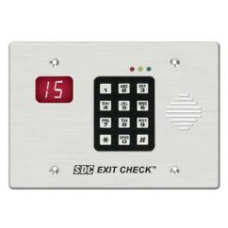 Security Door Controls SDC 101-DE Exit Check Delayed Egress Controller w/ Keypad Control & Reset