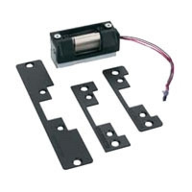 Von Duprin 5100 Electric Strike for Cylindrical Locks, 12/24VDC, Fail Safe/Fail Secure, 3 Faceplates