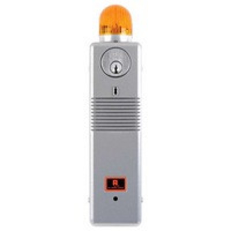 Alarm Lock PG21-MBS Alarm with Strobe Battery Pwrd Stand Alone Door Alarm in Metallic Bronze
