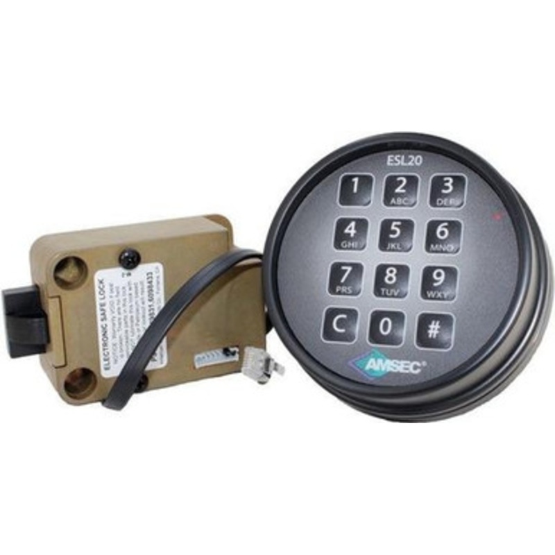 Amsec 0615786 ESL20XL Standard Bolt Electronic Safe Lock