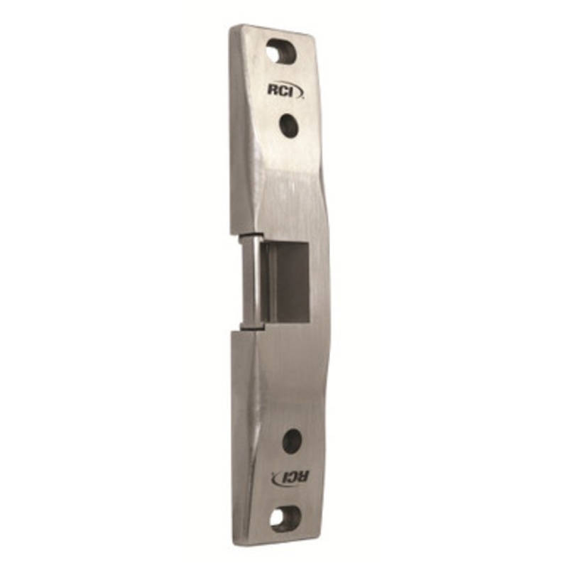 Rutherford Controls RCI F0162LM Fire Labeled Surface Mounted Electric Strike w/ Latch Monitor For Rim Exit Devices