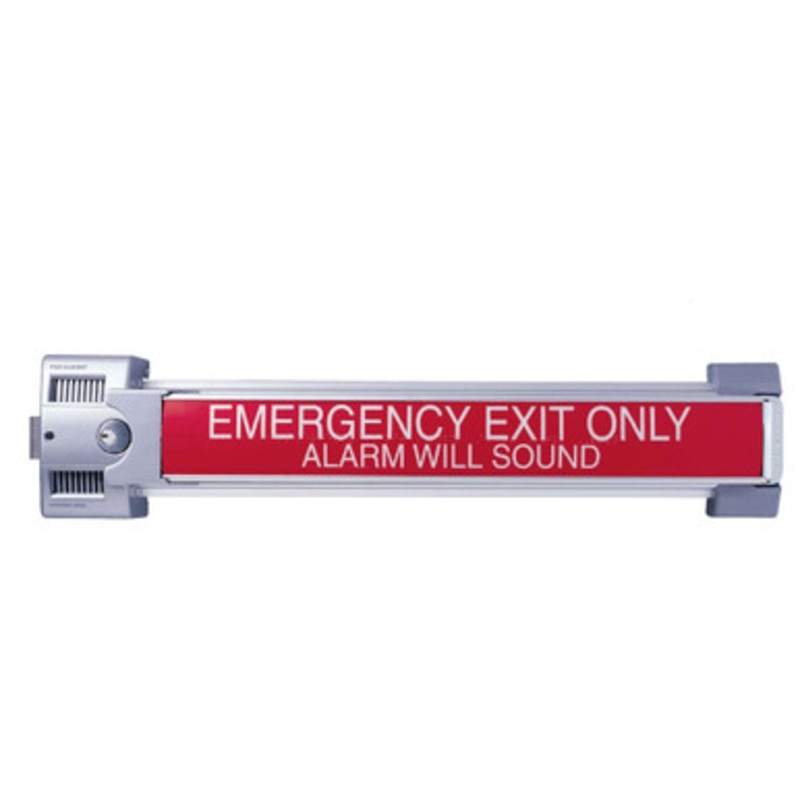 Von Duprin 2670-US28 Guard-X Exit Alarm Lock in Aluminum finish.