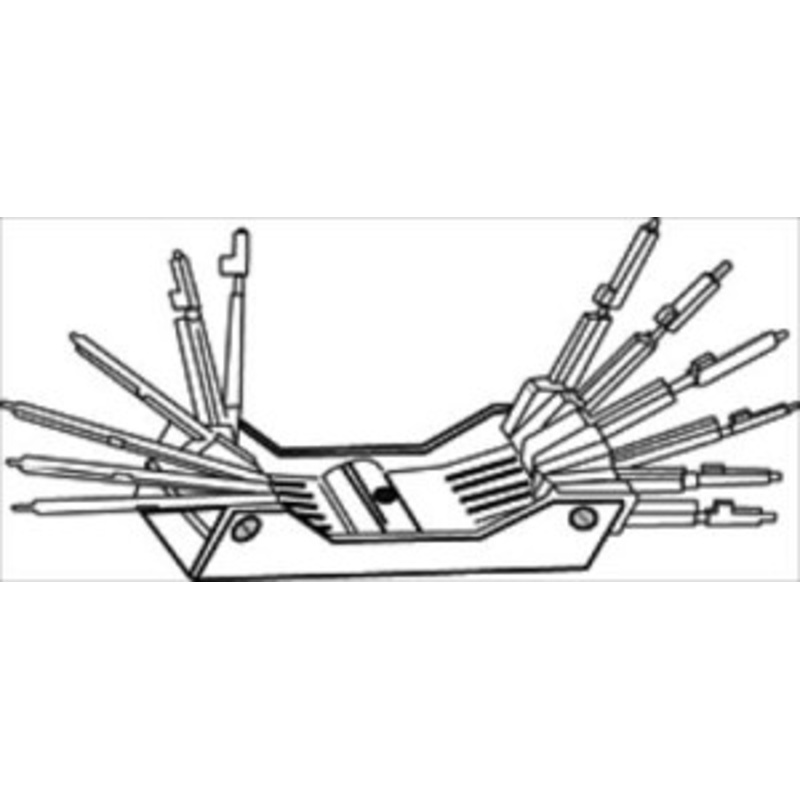 Keedex K-18 Safe Keys