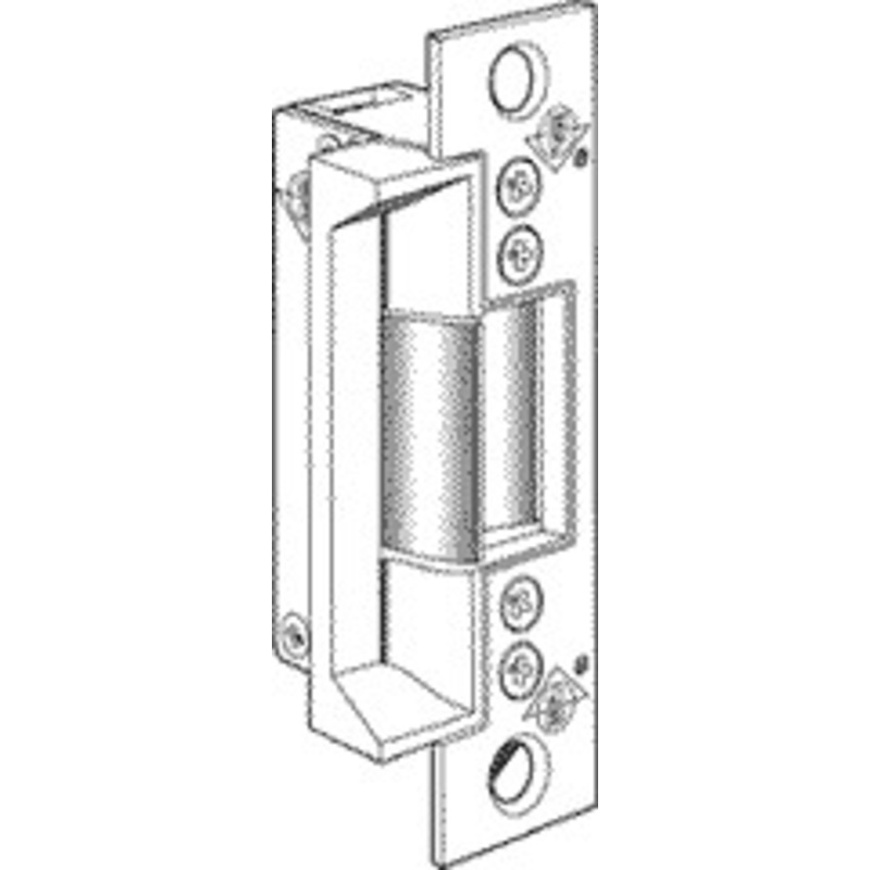 Adams Rite 7270 Fire Rated Electric Strike, Satin Stainless Steel