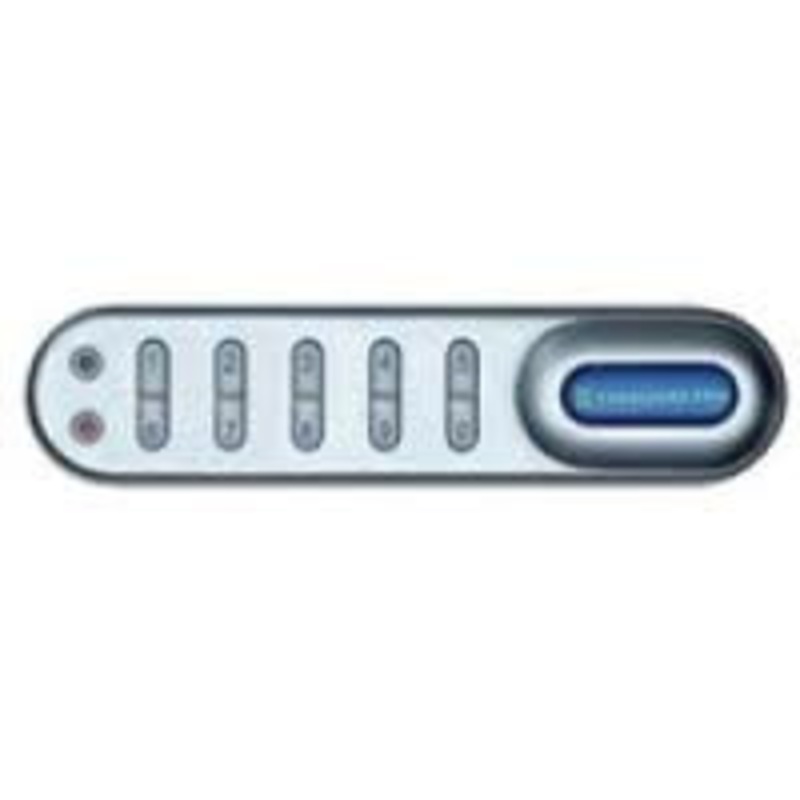 Codelocks Codelocks KL1004-SG-LH Horizontal Cabinet Lock Left Hand 1/4 Door