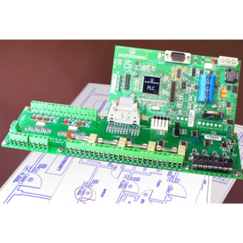 Dortronics Dortronics 49211-U PLC 2-Door Interlock Mantrap Controller (2-Door / 1-Room Normally Unlocked)