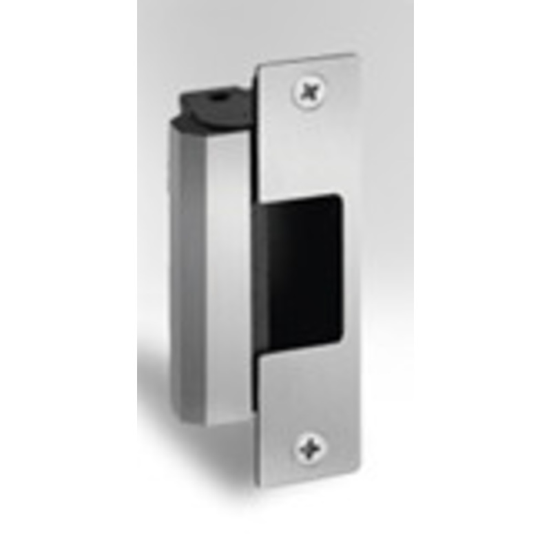 HES 5200-LBSM Body Latch Bolt Sensor Monitor Electric Strike With 503 630 Faceplate 6 7/8 Inch Round Corner