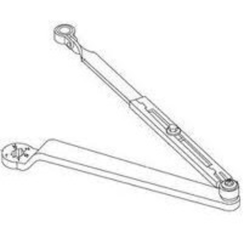 Norton 7701-1 689 Regular Arm Assembly, Non-Hold Open, 1600, 7500, 8000, 9300BC Series, Aluminum