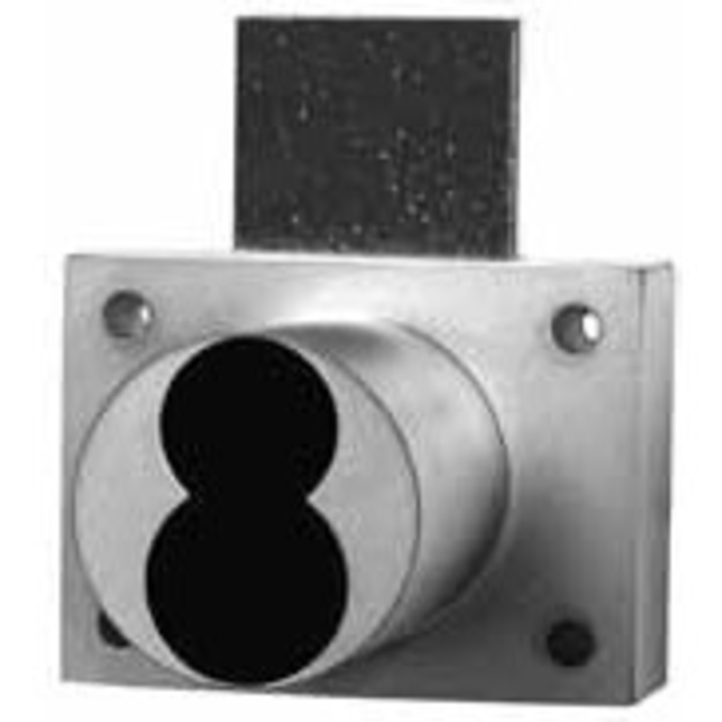 Olympus Lock Olympus Lock 888ICP-DW-26D Deadbolt Cabinet Drawer Lock For Schlage Full-Size IC Core (Less Core)