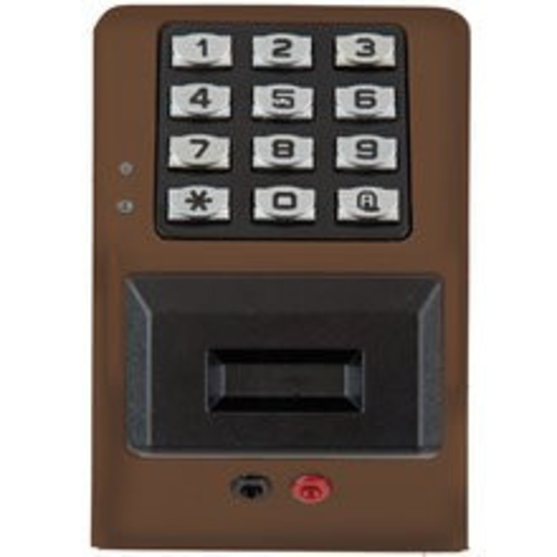Alarm Lock Trilogy PDK3000-MB Weatherproof Access Keypad w/ Proximity Reader