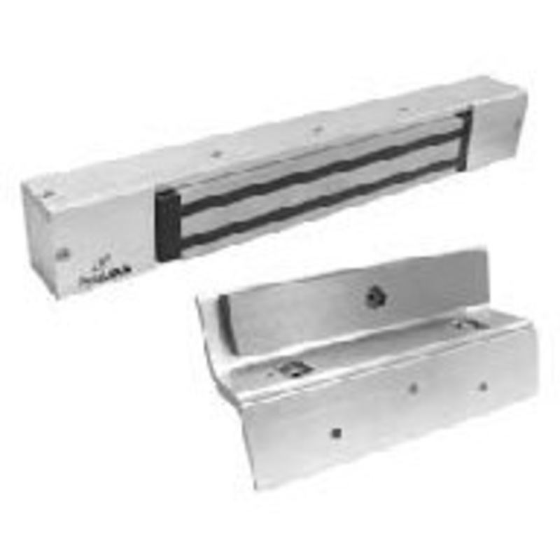 DynaLock 2268-TJ10-DSM Low Profile Holding Force Electromagnetic Door Lock w/ Door Status Switch
