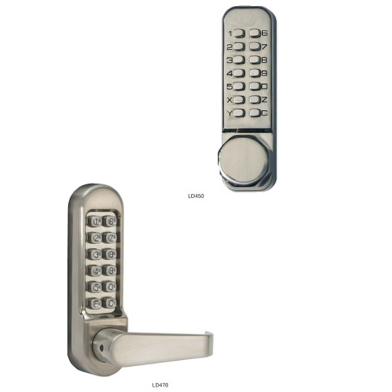 Dormakaba Simplex LD450/470 Mechanical keyless lock.