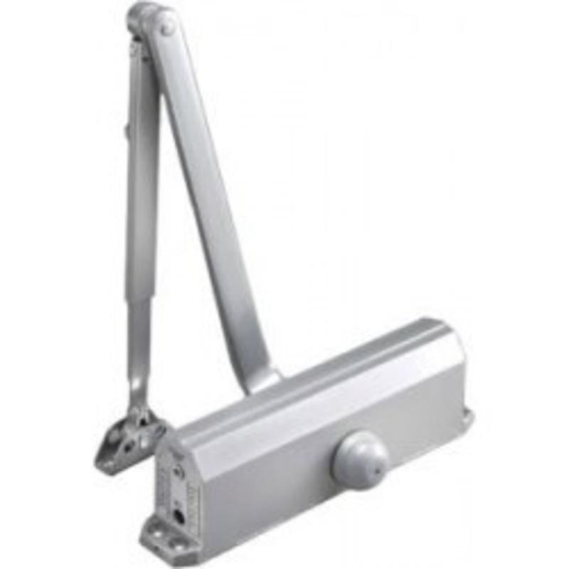 Norton 9304BC x 9318A-689 w/ Soffit Plate Light Commercial Door Closer