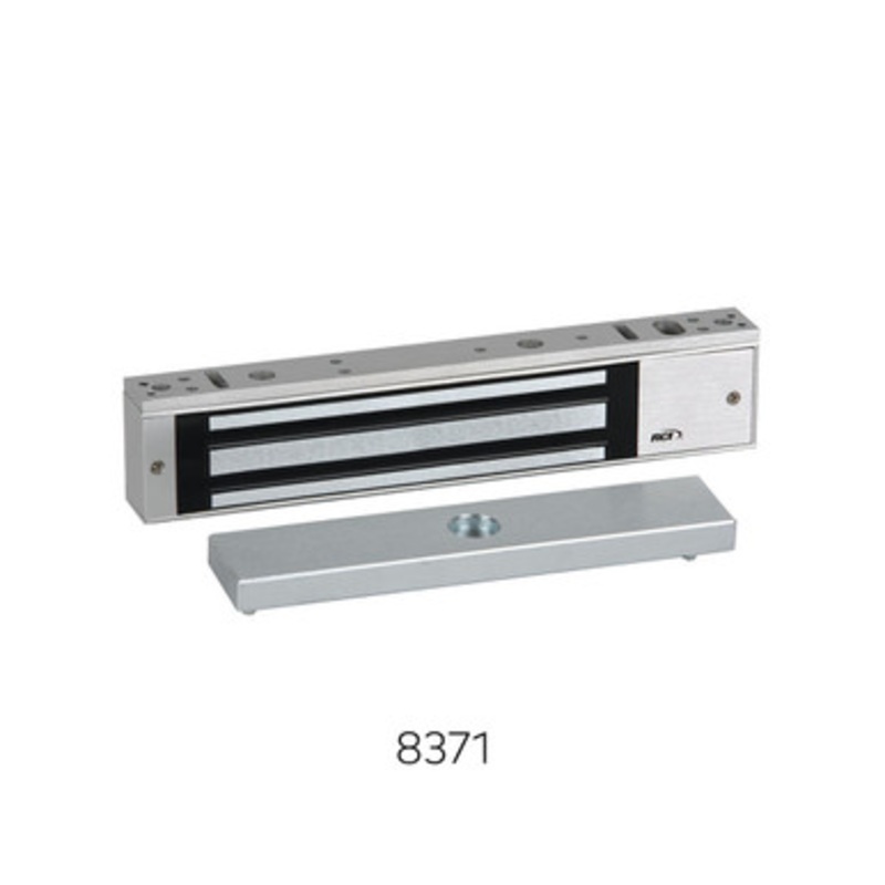 Rutherford Controls RCI 8371-SCS Surface MiniMag Electromagnetic Lock w/ Security Condition Sensor & LED