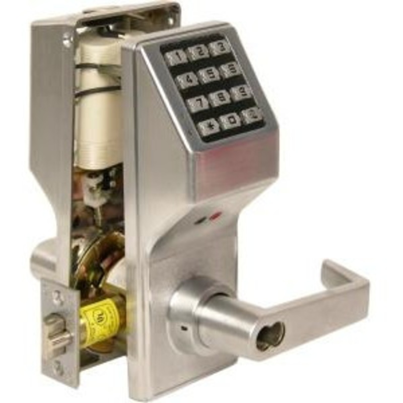 Alarm Lock/Trilogy Alarm Lock DL4100IC-C Trilogy Digital Keypad Privacy Lock Prep For Corbin/Russwin CL Interchangeable Core (Less Core)