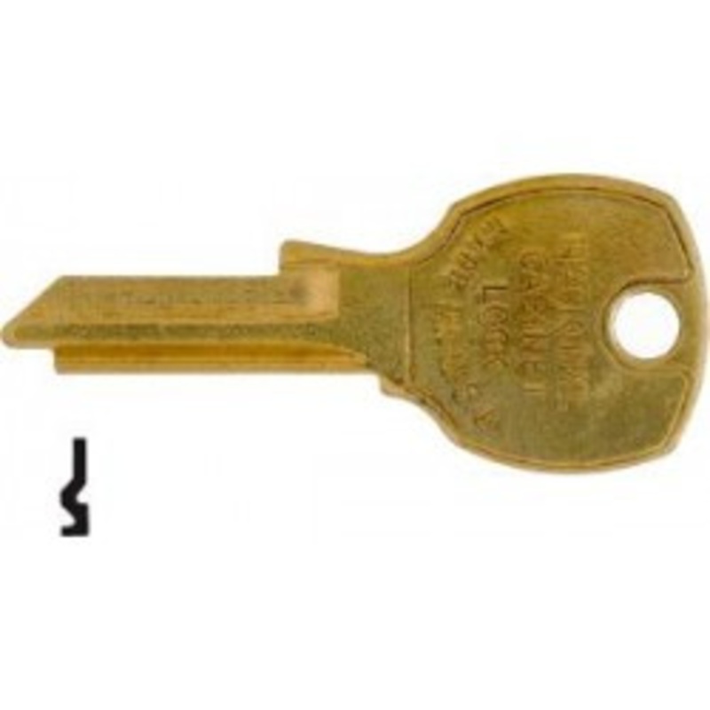 CompX National CompX National D4301 Replacement Key Blanks (50 Pack)
