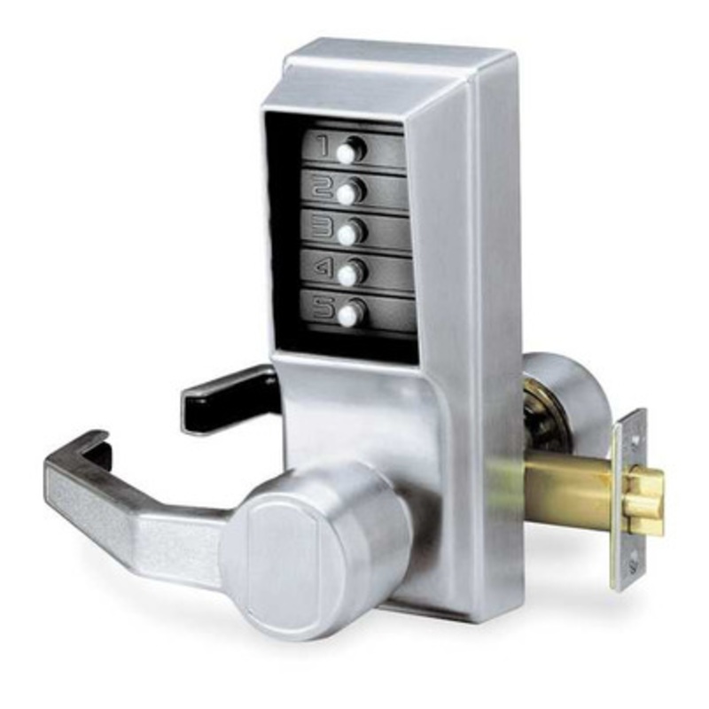 Dormakaba Ilco Unican Simplex L1000 keyless lock (Lever) Model# L1011 without Key Override.