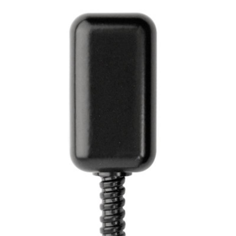 Keedex K-DL38BLK 3/8 Flexible Armored Door Cord 18 Long in Black