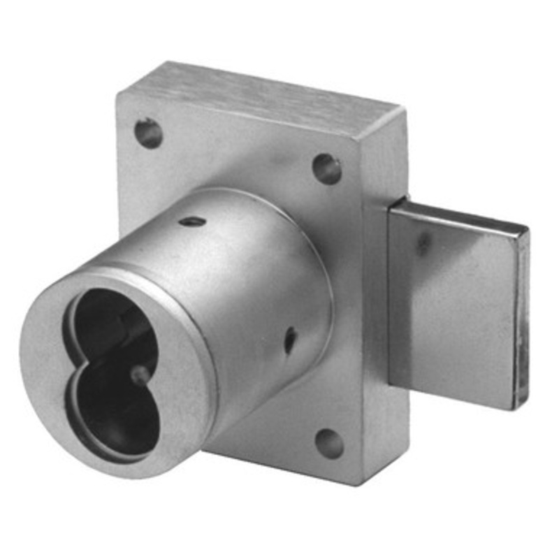 Olympus Lock Olympus Lock 721DR-26D Deadbolt IC Core Cabinet Door Lock (Less Core)