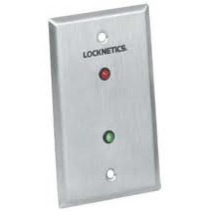 Schlage Electronics 800L2 2 LEDs on Single Gang Plate, Red and Green