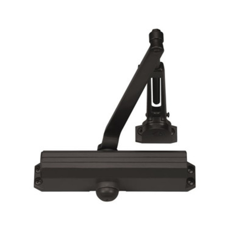 Yale NORTON 1604BC-690 (YALE 54BC-690) Backcheck Standard Narrow Stile Door Closer in Dark Bronze