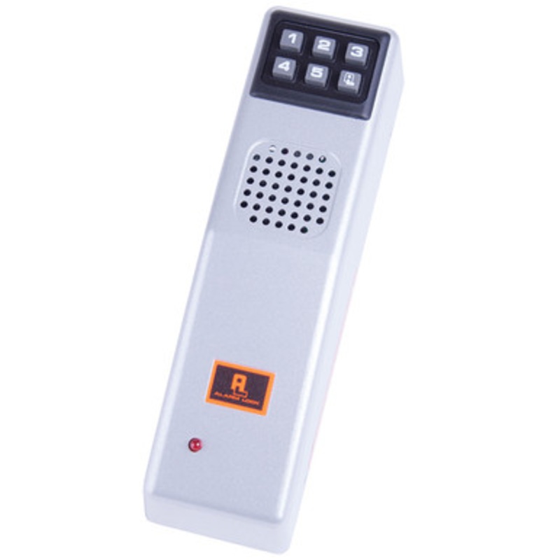 Alarm Lock PG30MS Keypad-controlled Narrow Stile Door Alarm With Metallic Finish