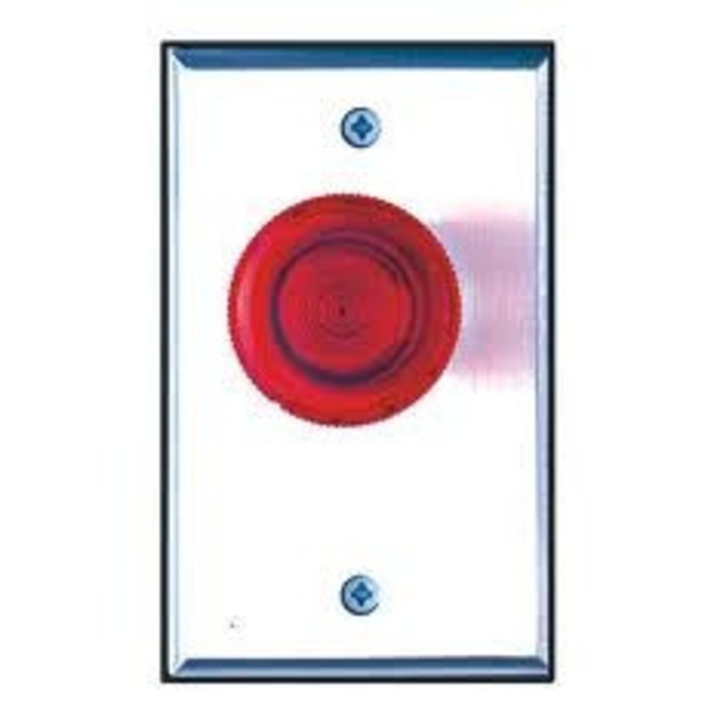 Camden CM-3030R Illuminated Mushroom Pushbutton (Maintained)
