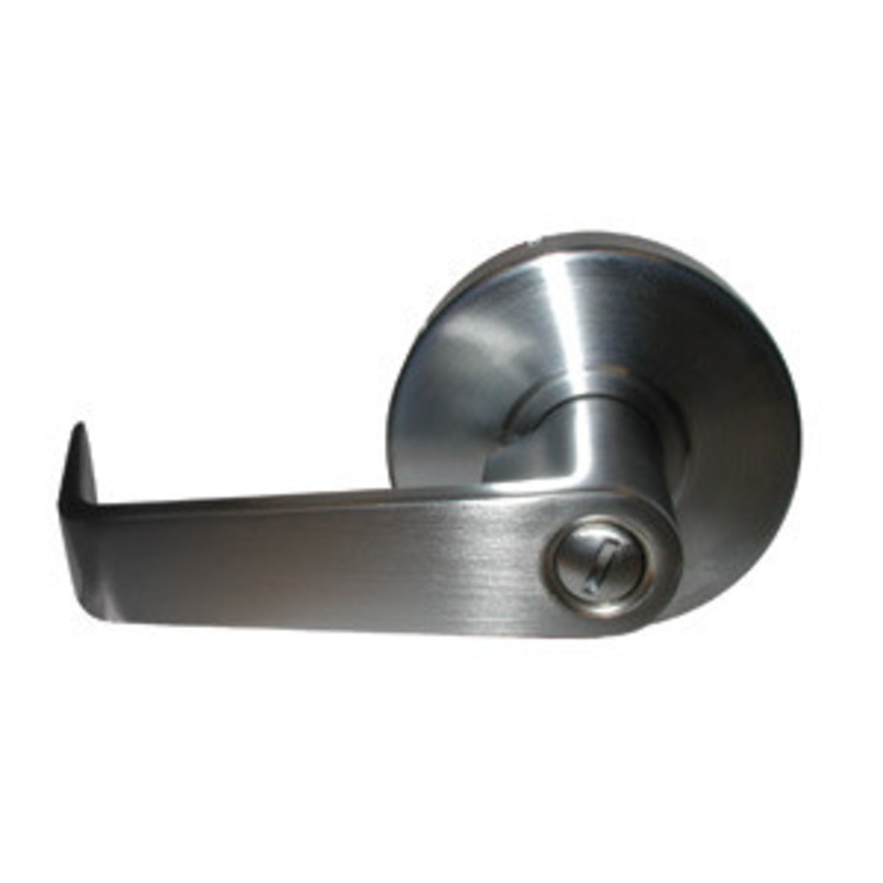 General Lock Privacy Set, S Lever Design, 2-3/4 Backset, ANSI Strike, Grade 2