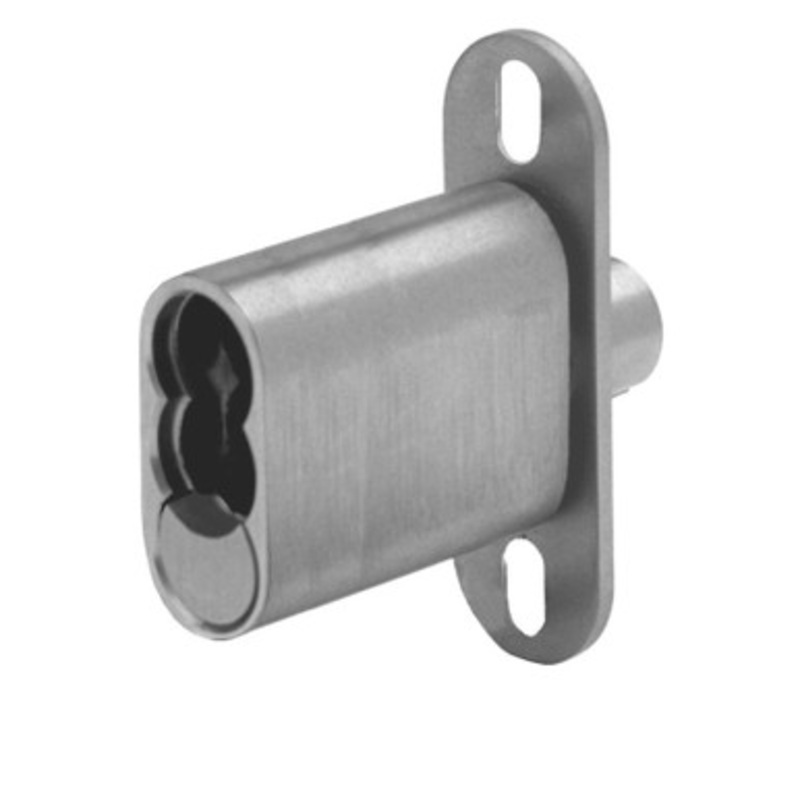 Olympus Lock Olympus Lock 722S-26D Sliding Door Plunger Lock For Small Format IC Core
