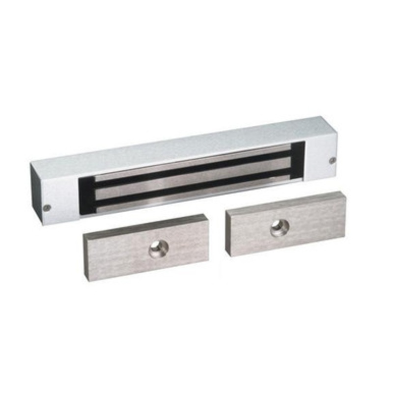 Dortronics 1115 1100 Series Electromagnetic Lock, 600 LB Holding Force Split Armature Maglock, 12/24 VDC