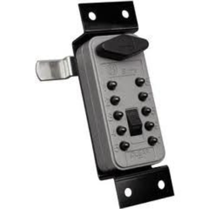 GE Security Supra 001773 Pushbutton TouchPoint Lock w/ Bracket