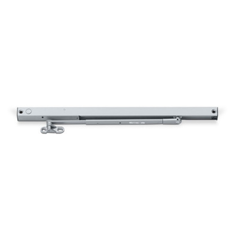 LCN 4040SEH 120V 689 4040SEH Series Hinge Side Mount Holder Track and Arm, 120V, Aluminum Painted Finish, Non-Handed