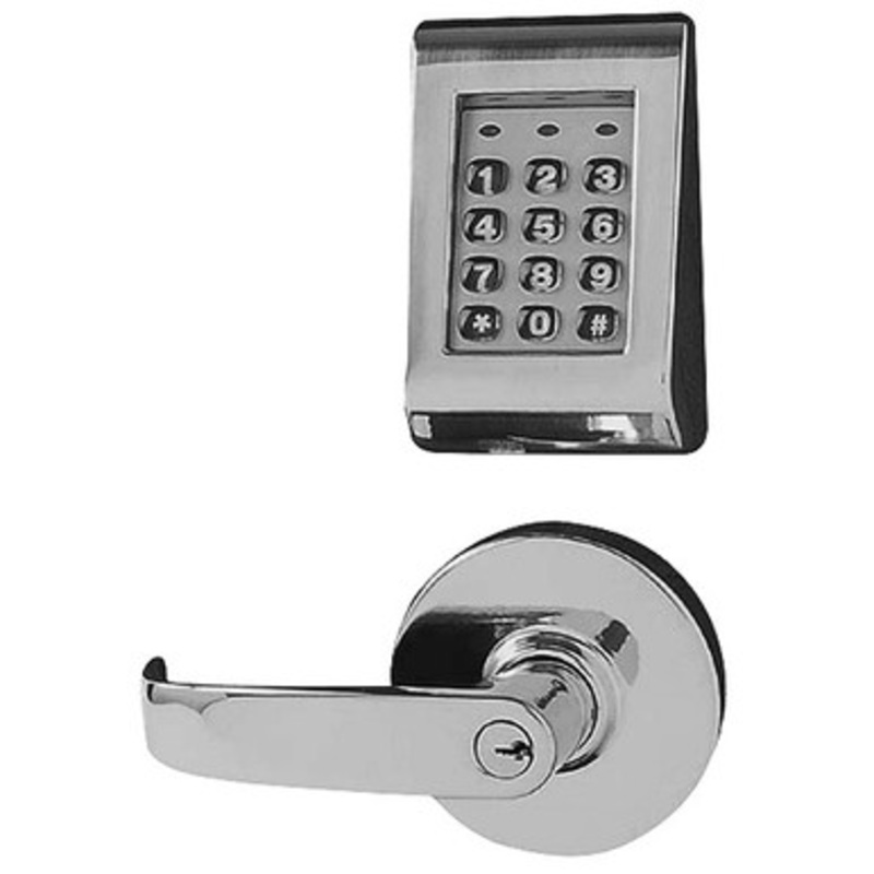 Sargent 28-KP-10G77-LL-26D Keypad 10 Line Cylindrical Lock w/ Standard Sargent Cylinder