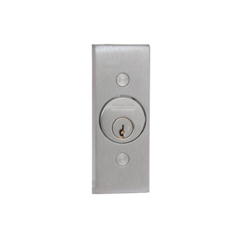 Schlage 653-04-L2-NS Maintained Single Direction Narrow Stile Keyswitch w/ Two LEDs