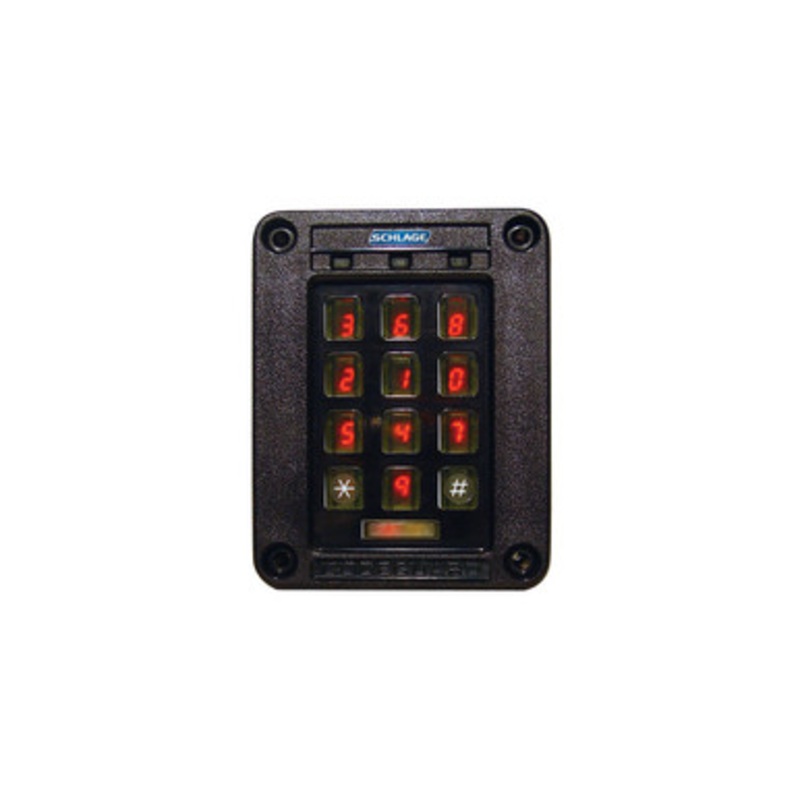 Schlage SERIII-WB Scramble Keypad (Black)