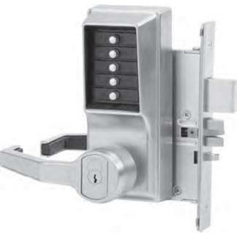 KABA Simplex / Eplex Kaba Simplex RR8148R Lever Mechanical Pushbutton Lock Key Bypass Mortise (Right Hand Reverse)
