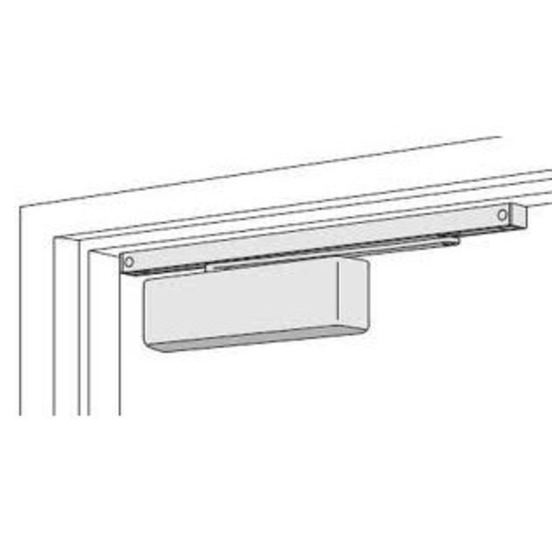 LCN LCN 4111T-H-RH Hold Open Heavy Duty Track Closer Right Hand