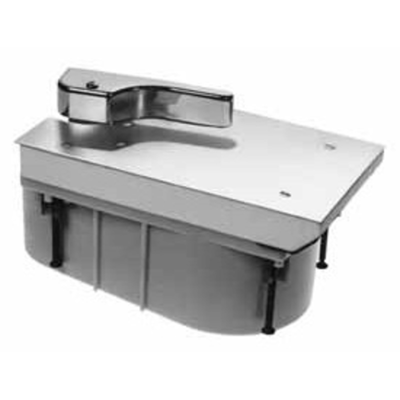 Rixson Q27105N-LAP-LH Non Hold Open 105 Quick Install Heavy Duty Floor Door Closer Left Hand (Body Only)